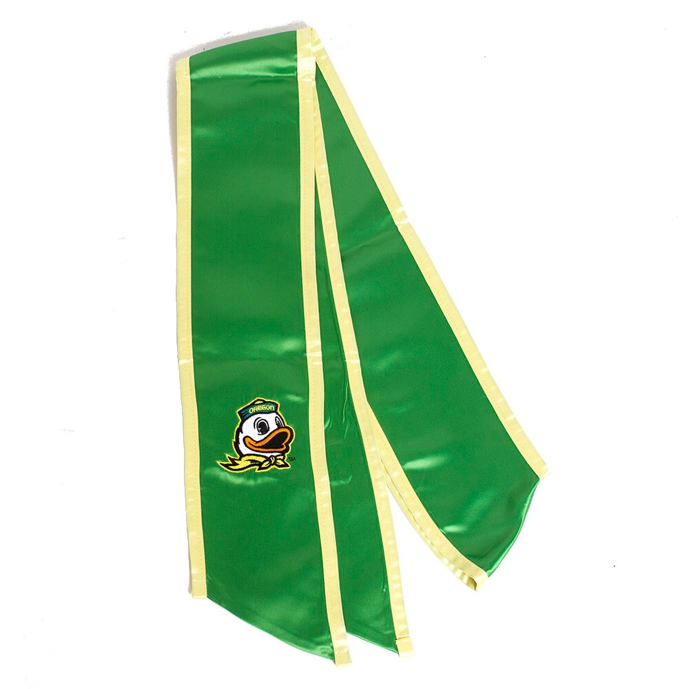 Classic Oregon O, Josten's, Green, Stole of Gratitude, Grad, Layered, 475004